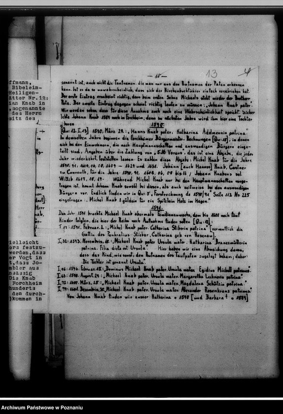 Obraz 13 z jednostki "Geschichtsblätter der Familie Knab, numery: 14 z 1926 roku, 19 i 20 z 1931 roku, 23 z 1934 roku i 26 z 1937 roku"
