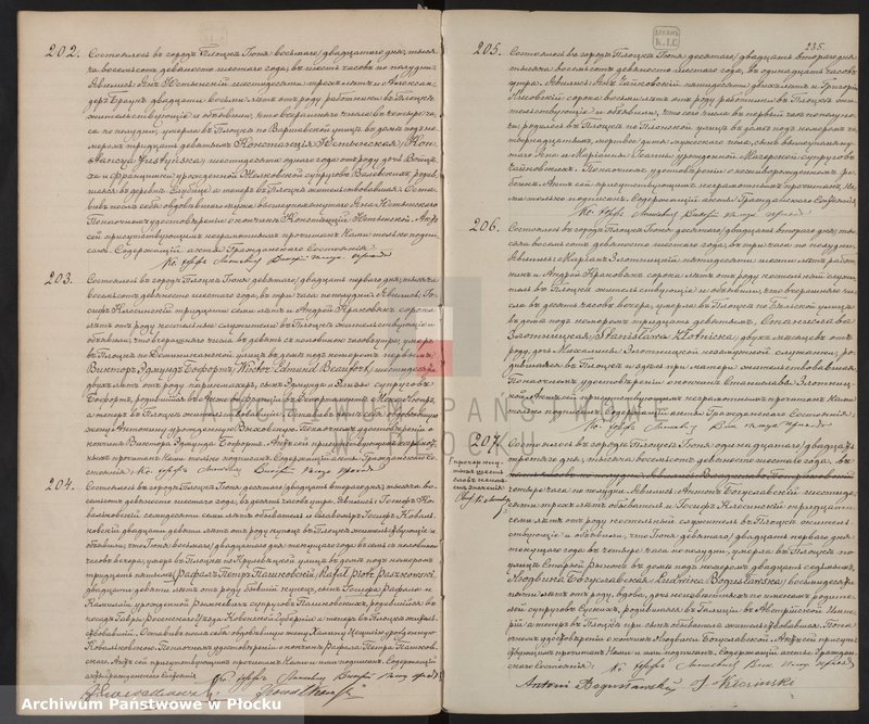image.from.unit.number "Akta urodzeń, małżeństw i zgonów"