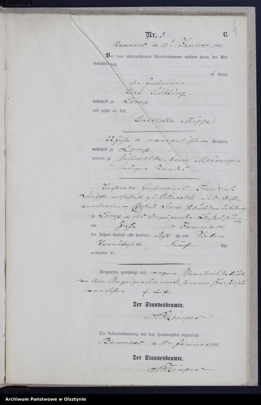 image.from.unit.number "Sterbe-Neben-Register Nr 1 - 27"