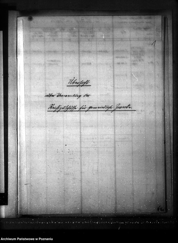 Obraz 5 z jednostki "Übersicht über Verwendung der Reichszuschüsse für gemeindliche Zwecke"