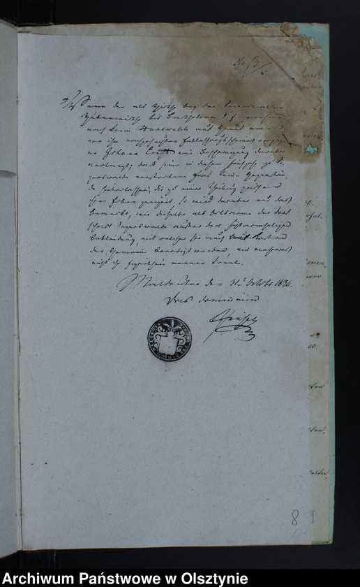 image.from.unit.number "Jahres Rechnung der Jaeskendorffschen-Schul-Casse"