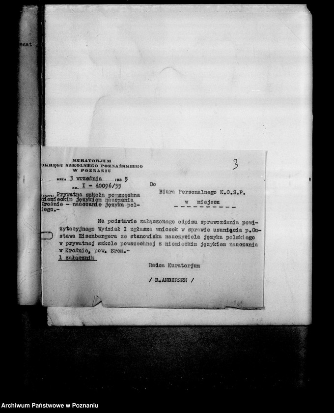 Obraz 7 z jednostki "Prywatna Szkoła Powszechna z niemieckim językiem nauczania - Krosno powiat Śrem"