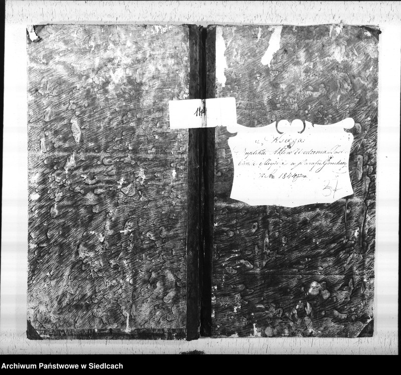 Obraz 2 z jednostki "Akta urodzin, małżeństw, zgonów"