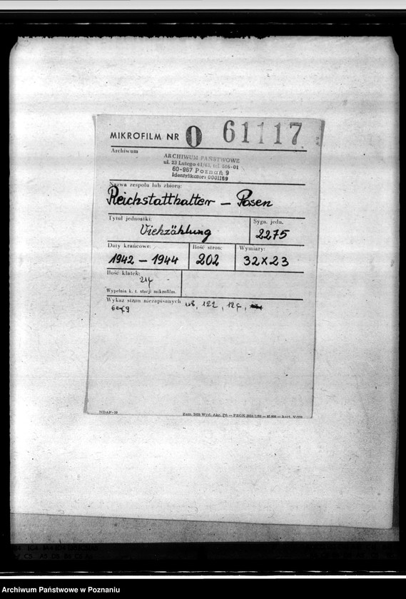 Obraz 2 z jednostki "Viehzählung"