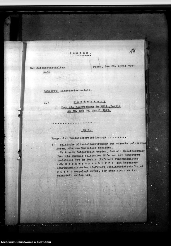 Obraz 18 z jednostki "Unterhaltspflicht für polnische ehemalige Altenteilberechtigte und polnische Landarbeiter"