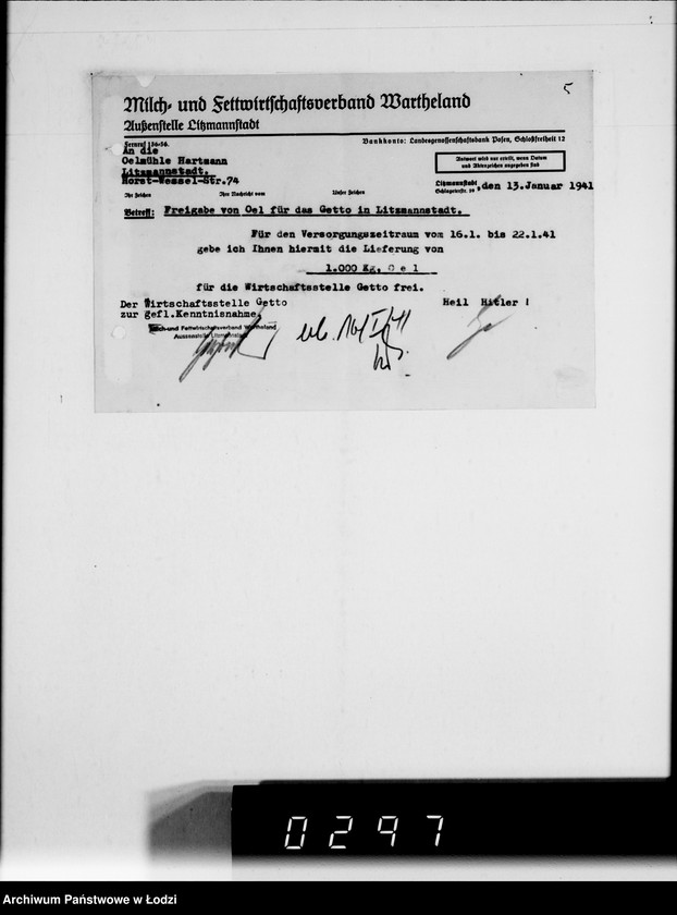 Obraz 10 z jednostki "Tägliche Bedarfsmeldungen für alle Gemüsesorten. Fleisch, Fett, u.Eier-bedarfsmeldungen"