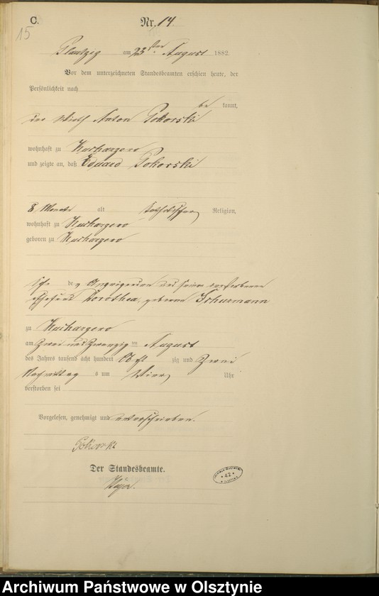 image.from.unit.number "Sterbe-Haupt-Register nr 1 - 24"