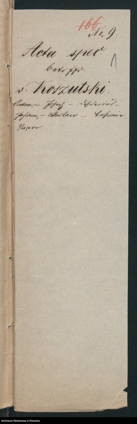 Obraz 5 z jednostki "A. betr. Familie von Koszutski"