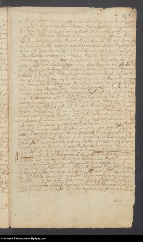 image.from.unit.number "Documente der Stadt Bromberg zum Prozess der Kämmerei gegen das Forstamt Bromberg wegen des Waldes bei Vorwerk Bocianowo. Odpisy dokumentów,"