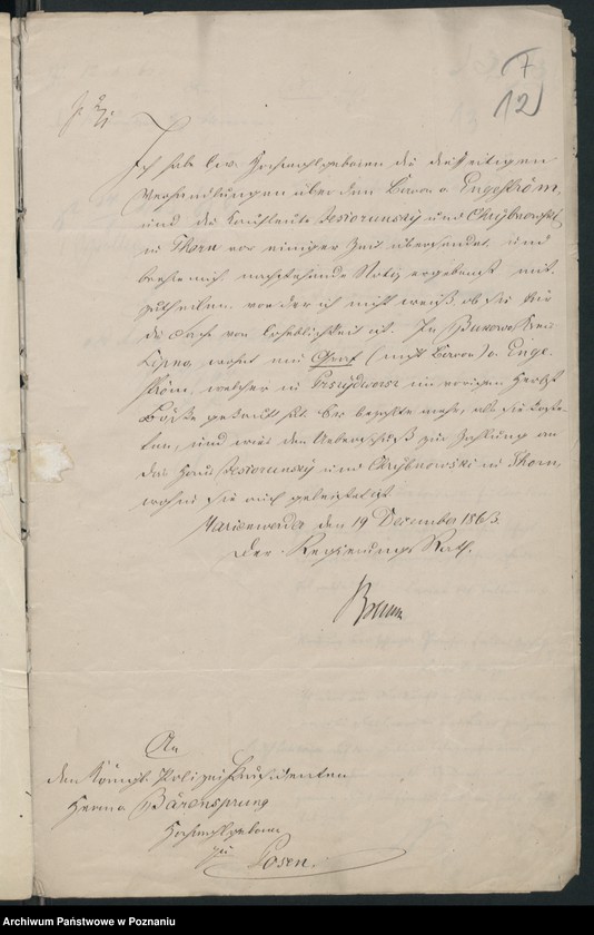 Obraz 15 z jednostki "A. betr. Baron Lorenz Engestroem"