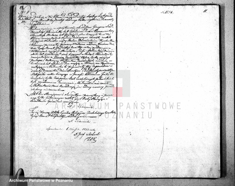 Obraz 12 z jednostki "Duplikat urodzonych, zaślubionych i zgonów"