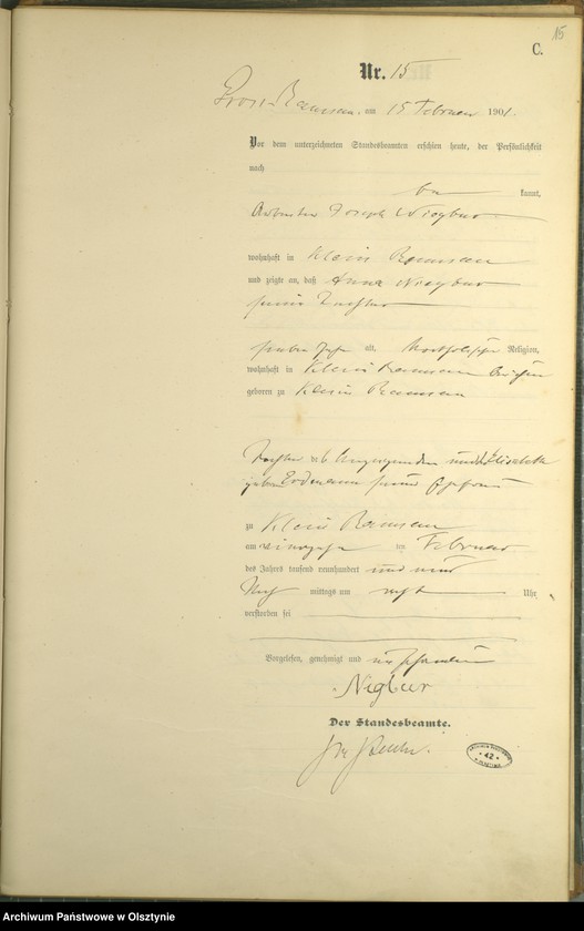 image.from.unit.number "Sterbe-Haupt-Register Nr 1 - 30 i 35 - 49"