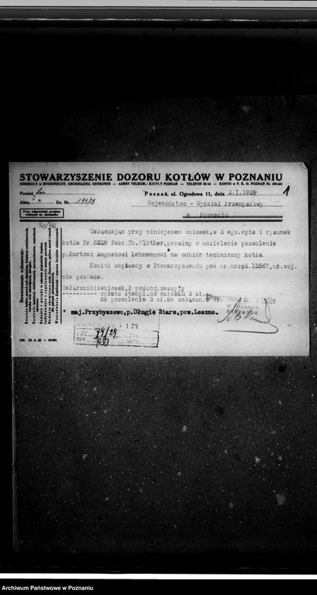 Obraz 5 z jednostki "Majętność Przybyszew, pow. leszczyński własność K. Lehmann nr woj. kotła 6252"