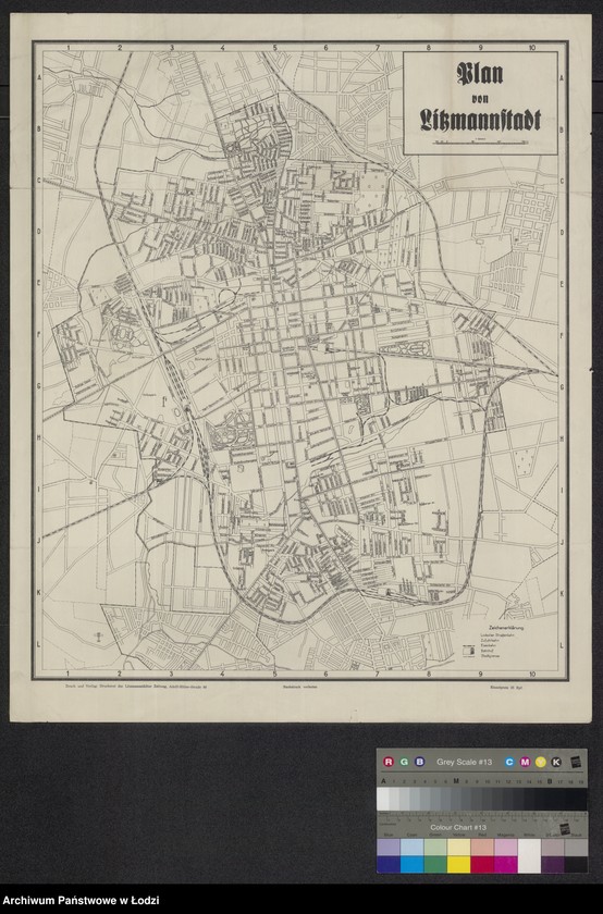 Obraz 1 z jednostki "Plan von Litzmannstadt"