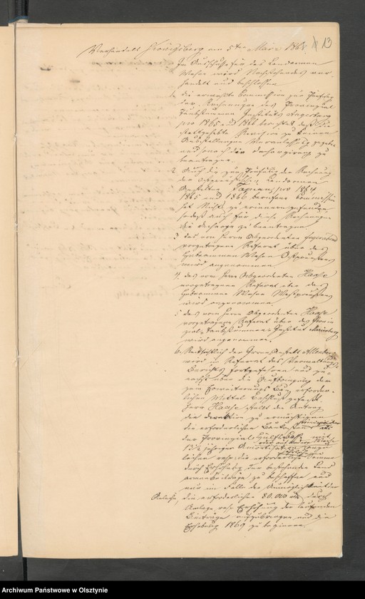 image.from.unit.number "Acta des 18ten Provinzial-Landtages der Stände des Königreichs Preußen. Die Landarmen- und Besserungs-Anstalt zu Tapiau [Tapiewo]"