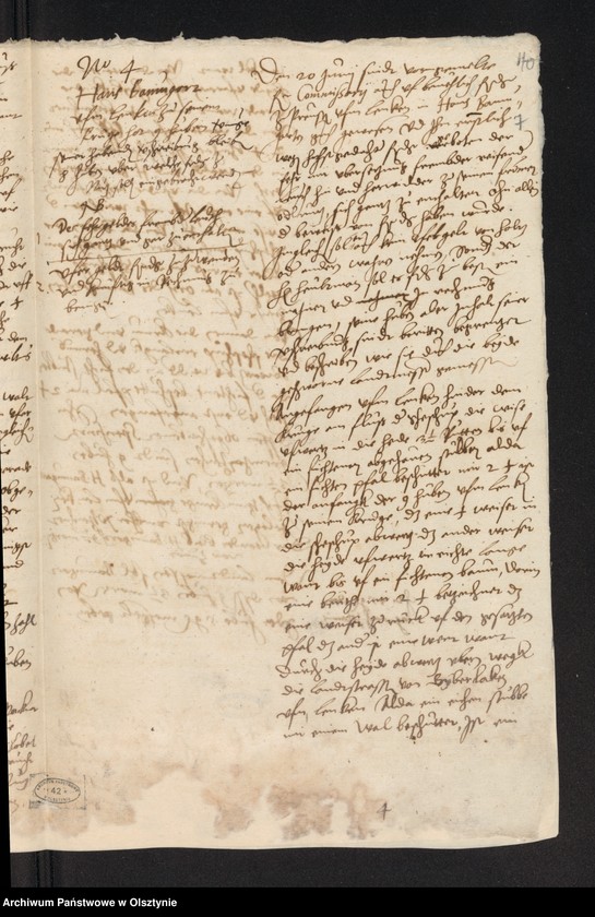 image.from.unit.number "[Protokół obmiaru i określenia granic majątków w starostwie Ragneta oraz wyrysy granic wsi]"