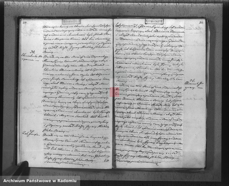 image.from.unit.number "Duplikat akt religijno cywilnych urodzenia, zaślubienia i zeyścia parafii Brzóza na rok 1860"