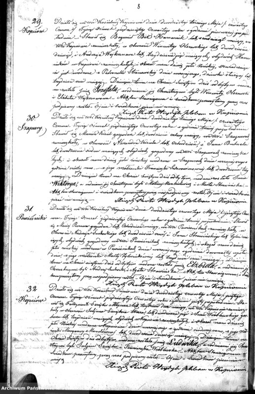 image.from.unit.number "Duplikat Aktów Urodzenia, Małżeństwa i Zeyscia Parafia Kopciowo z Roku 1854"