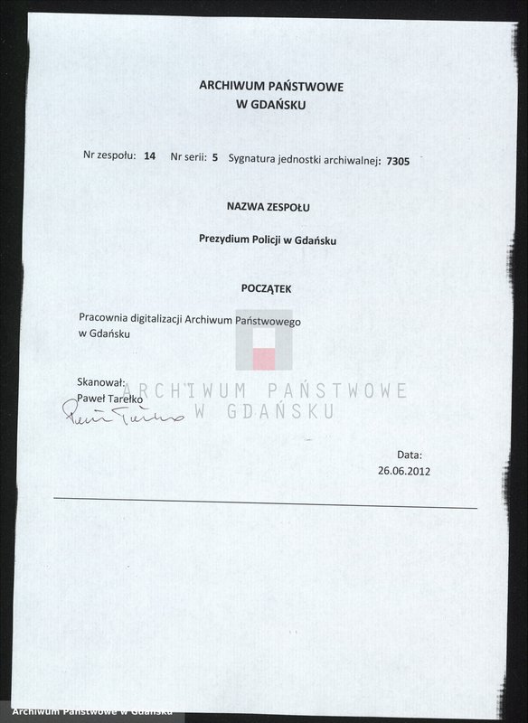 image.from.unit.number "Karty meldunkowe: Griga - Griss"