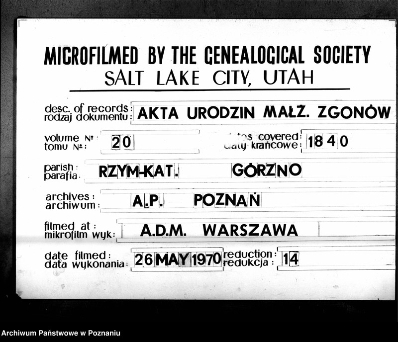 Obraz 10 z jednostki "Duplikat urodzonych, zaślubionych i zmarłych"