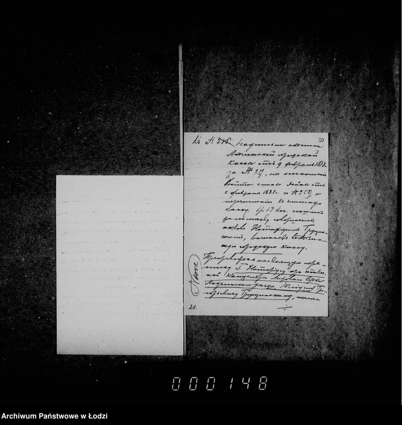 Obraz 18 z jednostki "Otčetnosti lodzinskoj gorodskoj kassy"