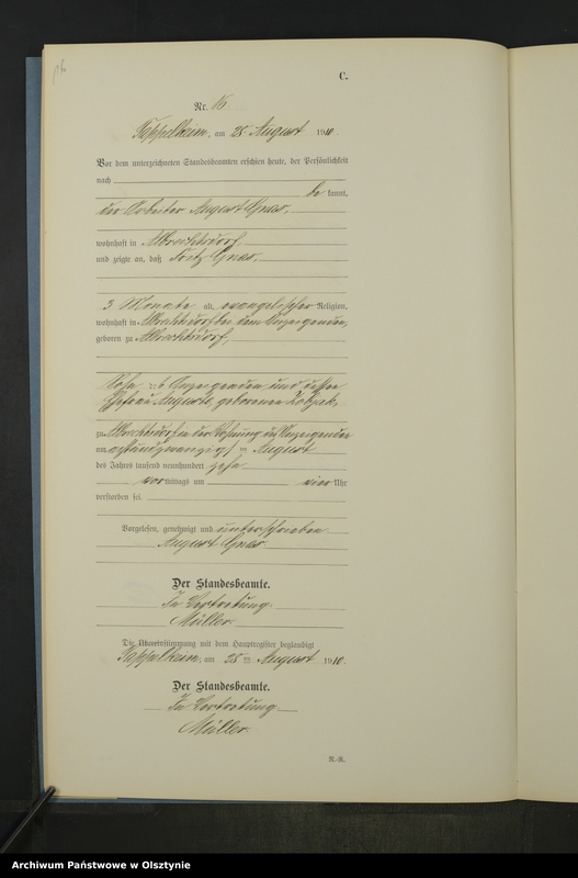 image.from.unit.number "Sterbe-Neben-Register Nr 1 - 25"