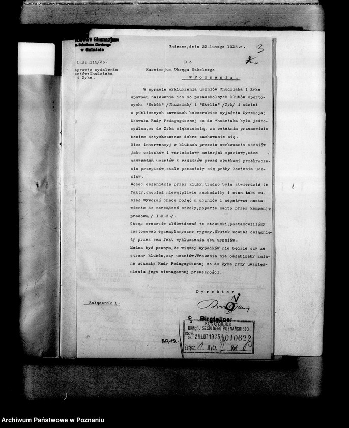 Obraz 6 z jednostki "Państwowe Gimnazjum imienia Bolesława Chrobrego- Gniezno"