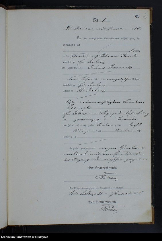 image.from.unit.number "Sterbe-Neben-Register Nr 1 - 29"