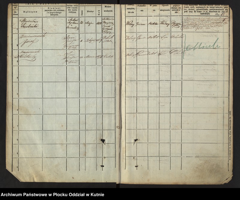 image.from.unit.number "[Księga ludności stałej wsi: Budzyń, Dobrzelin i Marianków]"