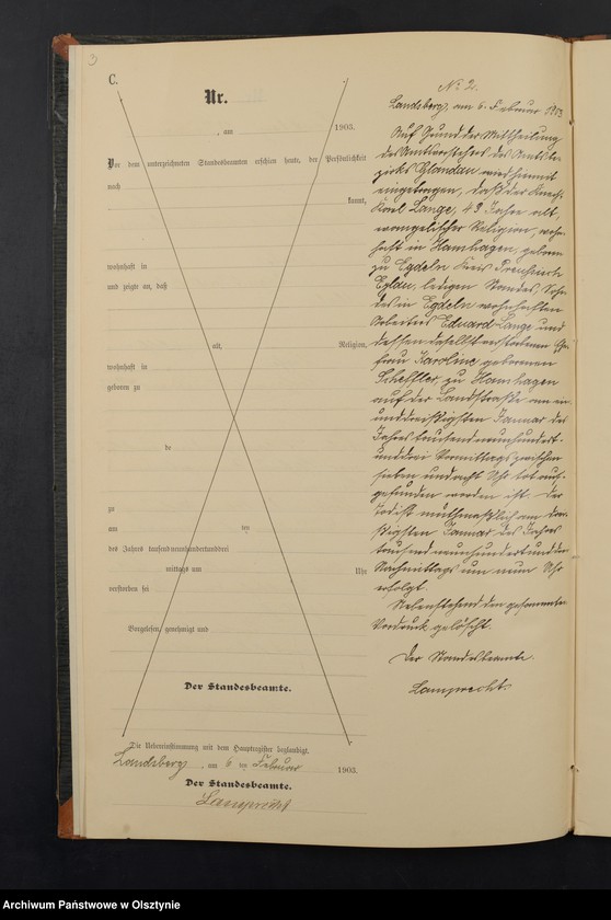 image.from.unit.number "Sterbe-Neben-Register Nr 1 - 25"