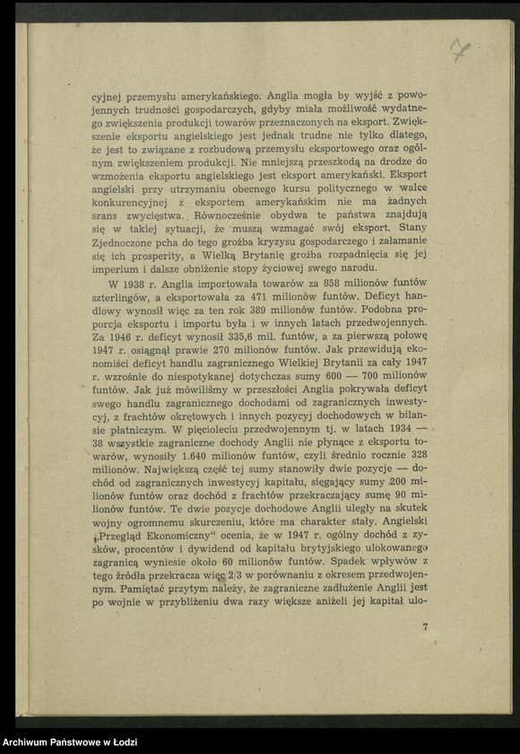Obraz 8 z jednostki "Szkolenie partyjne - O sytuacji międzynarodowej - broszura [Wydziału Szkolenia Komitetu Centralnego PPR]"
