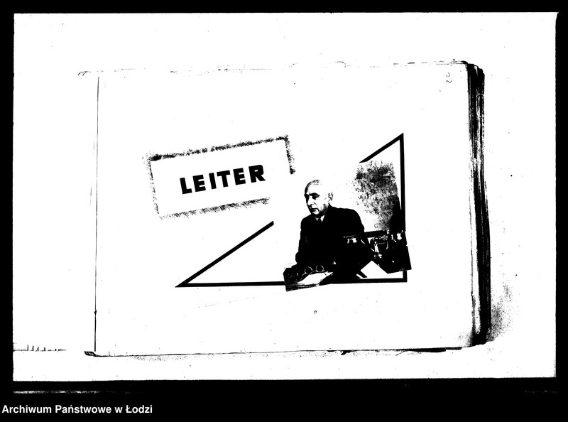 Obraz 5 z jednostki "[Album Arbeisamtu - Wydziału Pracy. Pracownicy wydziałów, graficzne przedstawienie schematu organizacji, używane druki, objaśnienia historyczne, rozbiórki domów]"