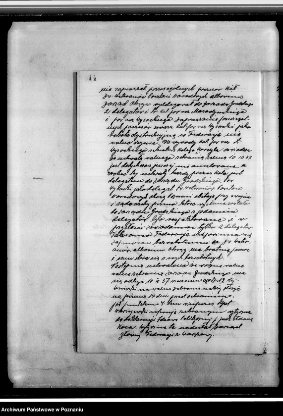 Obraz 18 z jednostki "Protokolarz Federacji Polskich Związków Obrońców Ojczyzny Zarządu Grodzkiego w Poznaniu"