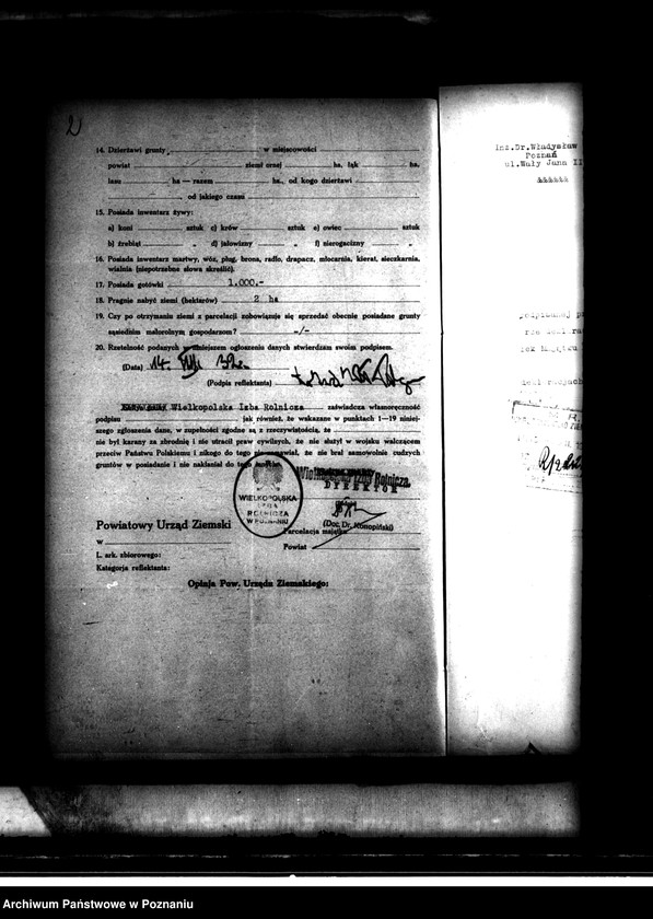 Obraz 6 z jednostki "Jerzykowo 2 powiatu poznańskiego dr Władysław Tylgier"