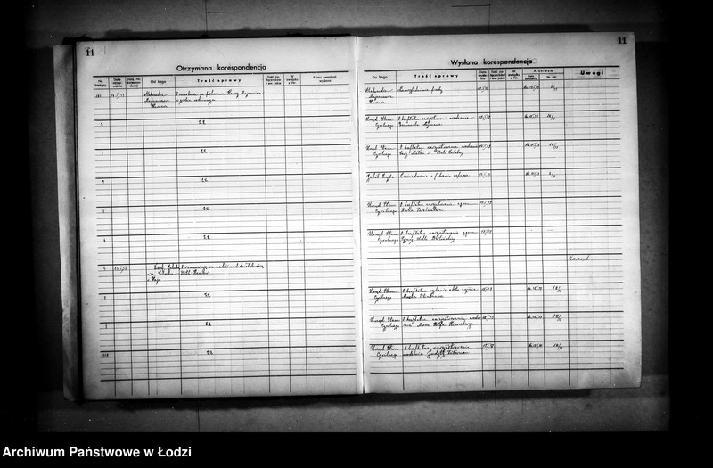 Obraz 14 z jednostki "Dziennik ogólnej korespondencji [przychodzącej i wychodzącej]"