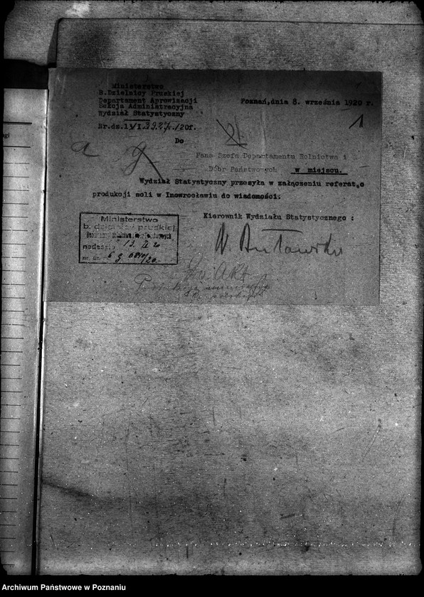 Obraz 5 z jednostki "Sprawy Produkcja mineralji Rzeczpospolitej Polski"