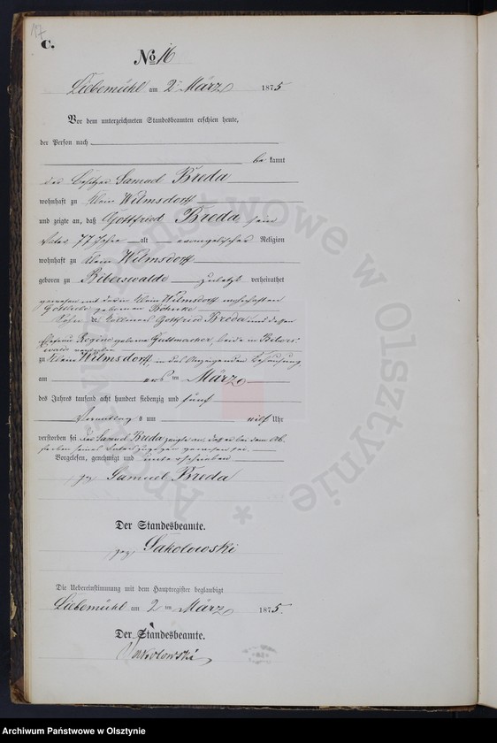 image.from.unit.number "Sterbe-Nebne-Register Nr 1 - 92"