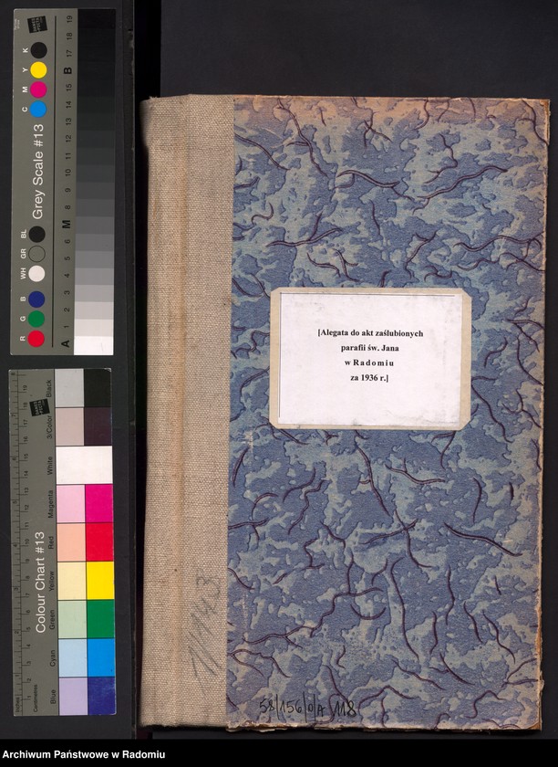 image.from.unit.number "[Alegata do akt zaślubionych parafii św. Jana w Radomiu za 1936 r.]"