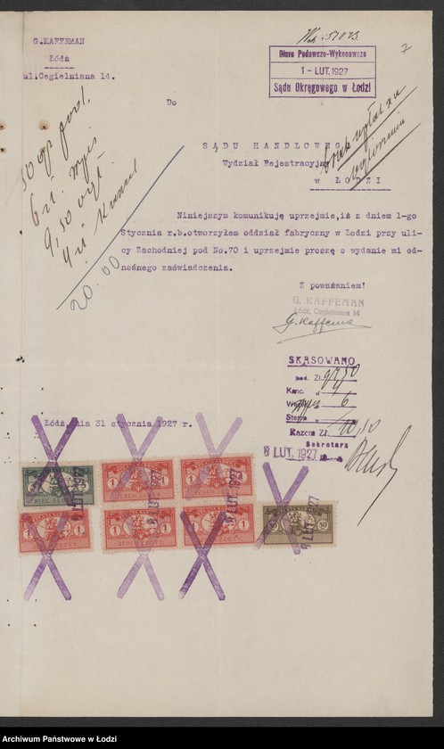 Obraz 9 z jednostki "Gustaw Kaffeman- sprzedaż detaliczna towarów manufakturowych"