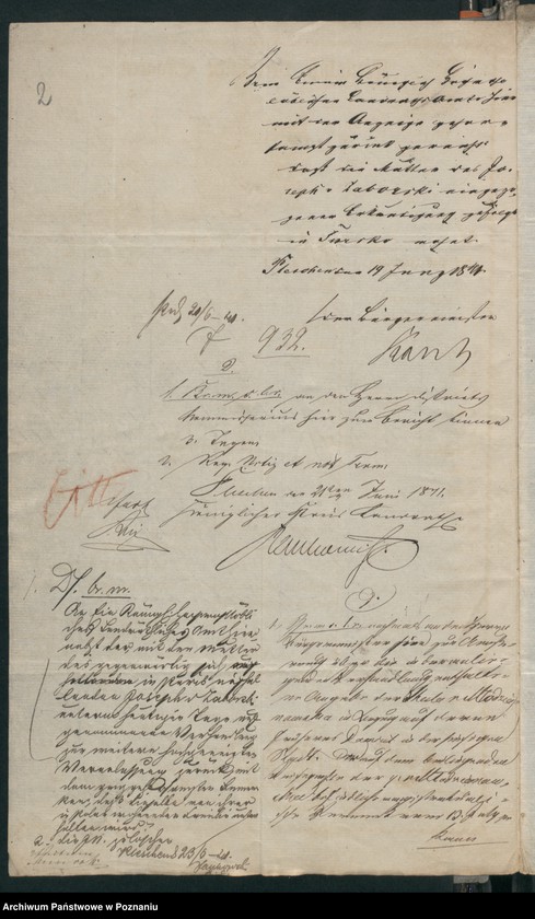 Obraz 6 z jednostki "A. betr. den diesseitigen Untertanen polnischen Flüchtling Joseph von Zaborski"