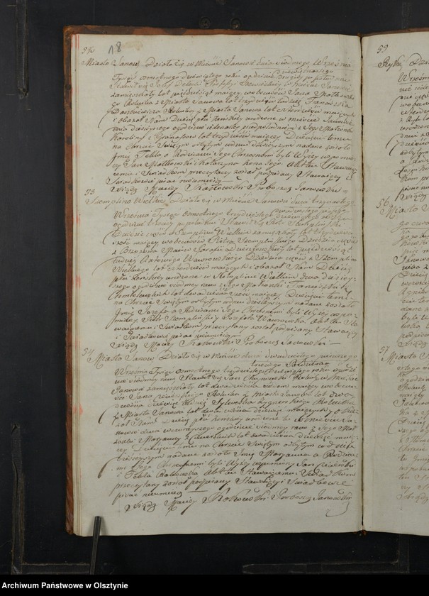 image.from.unit.number "Akta Urodzenia, Zeyscia y Małżeństw Gminy Janowskiey Powiatu Przasnyskiego Gubernij Płockiey 1839"