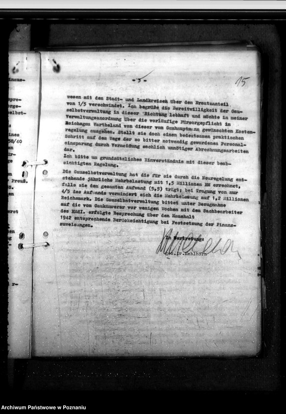 Obraz 19 z jednostki "Kostentragung der öffentlichen Fürsorge - Anstaltspflege"