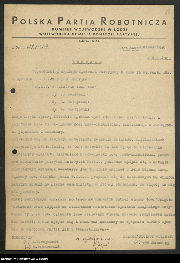 Obraz 19 z jednostki "Uchwały Komisji"