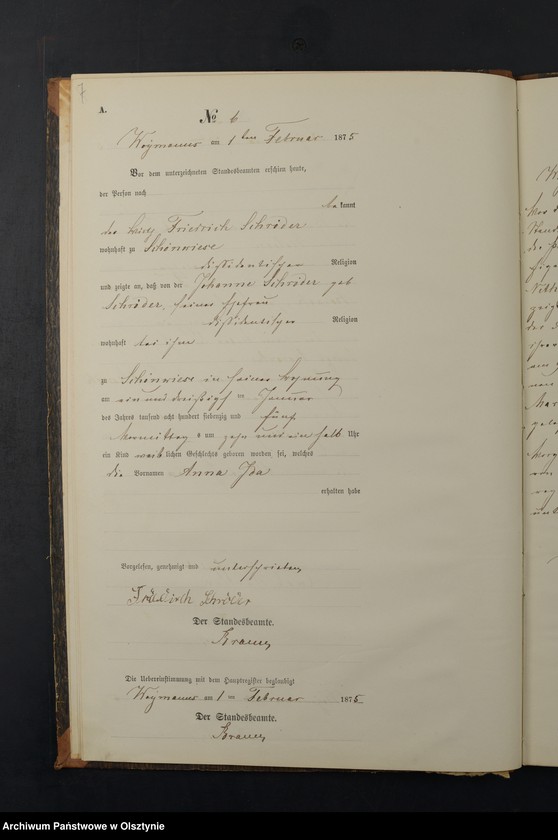 image.from.unit.number "Geburts-Neben-Register Nr 1 - 64"