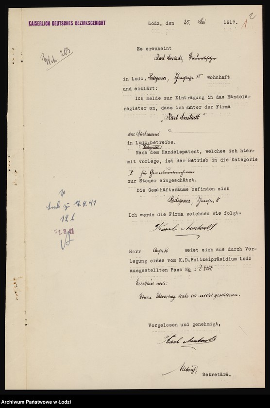 Obraz 4 z jednostki "Karl Anstadt- piwowar"