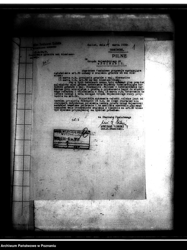 Obraz 5 z jednostki "Parcelacja majątku Biernacice powiatu tureckiego"