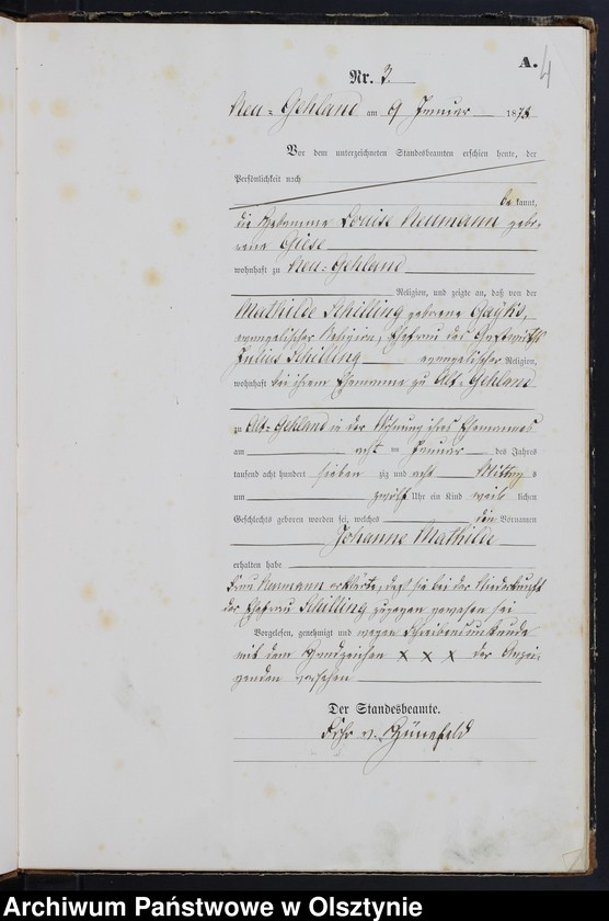 image.from.unit.number "Geburts-Haupt-Register Nr 1 - 77"