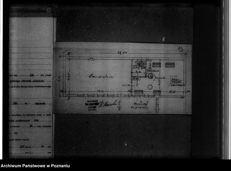 Obraz 18 z jednostki "Pralnia mechaniczna J. Goślińskiego w Poznaniu przy ul. Langiewicza 3 nr woj. 5803"