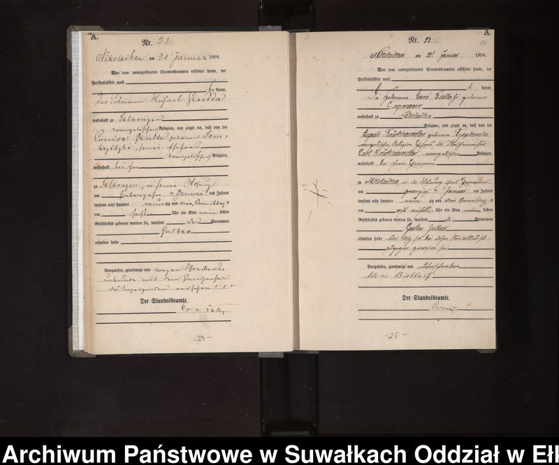 image.from.unit.number "Geburts-Haupt-Register des Königlichen Preussischen Standes-Amtes Nikolaiken Kreis Sensburg"