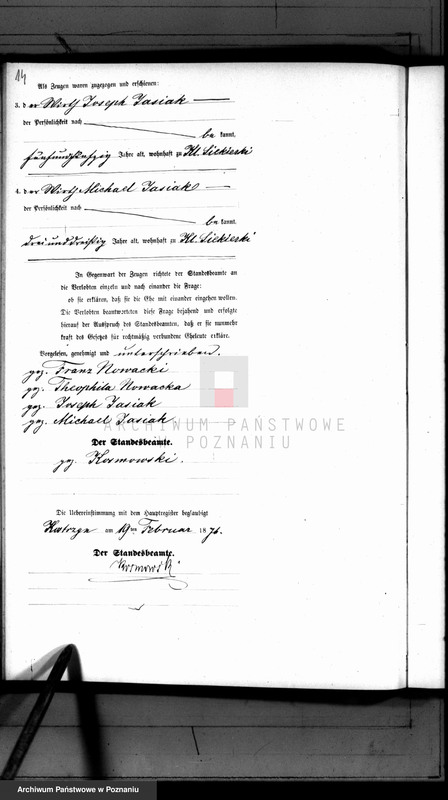 image.from.unit.number "Księga małżeństw"